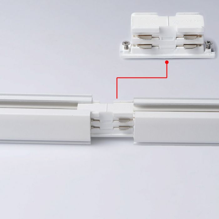 ข้อต่อกลางรางไฟ : Straight connector