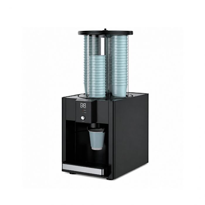 เครื่องจ่ายแก้วกาแฟ อัตโนมัติ รุ่น L-80 สีดำ