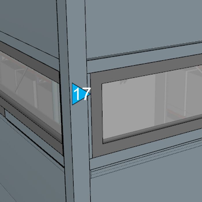 แฟลชชิ่งช่องแสงด้านข้าง SHD Flashing 17