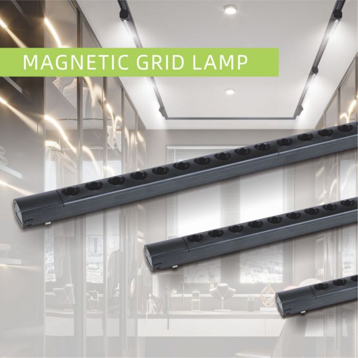 โคมไฟติดรางแม่เหล็ก Magnetic GRID LAMP รุ่น L35/G-GSD-24