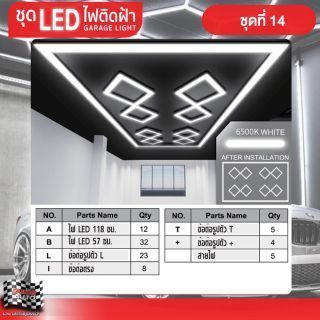 ไฟ LED คาร์แคร์ TOPSUN ชุดที่ 14