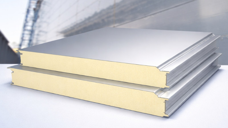 หลังคาฉนวนกันความร้อน หลังคาสำเร็จรูป PIR Sandwich Roof Panel